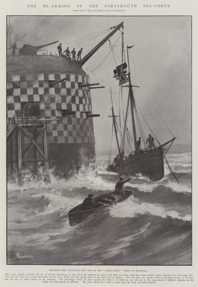 The Re-Arming of the Portsmouth Sea-Forts by Fred T. Jane